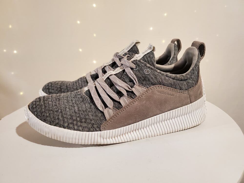 Sorel Out N About Plus Waterproof Stretch Lace Up Sneaker Womens Size 7.5 Gray